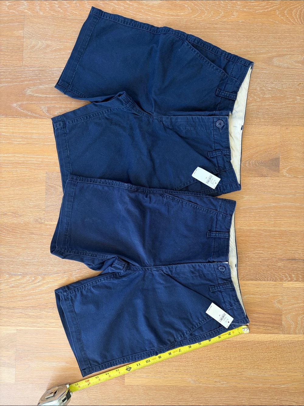 NWT boys 12 and 14 Gap kids Navy Chino Shorts. School shorts.